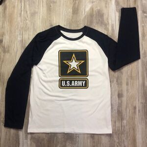 New United States Army Mens Medium Long Sleeve Shirt Veteran Soldier